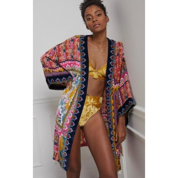 Anthropologie Other - Anthropologie Intimates Zadie Robe Size XS/S Missing Belt